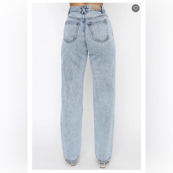 White Fox Boutique Take My Time Jeans NWT - Picture 3 of 9